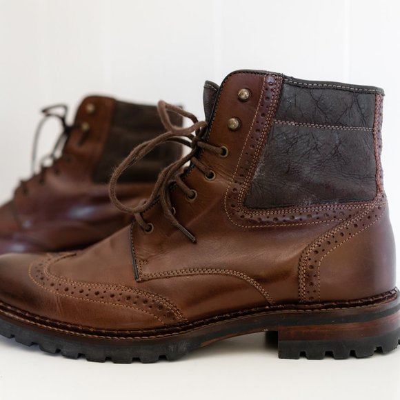 Johnston Murphy Mens Jennings Shearling 